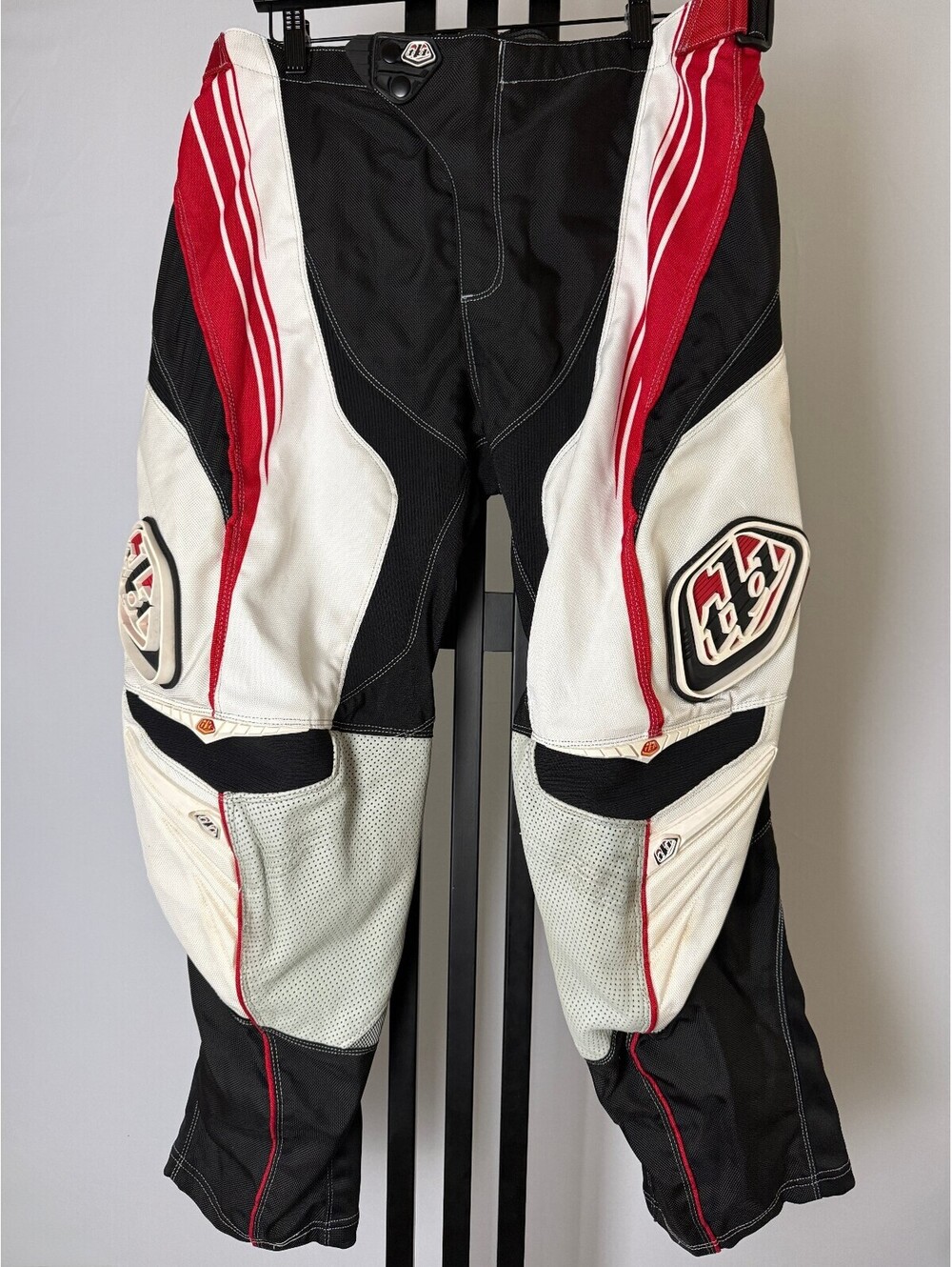 Troy Lee Designs SE Speed Pants Adult 38 Black White Red MX Motocross TLD